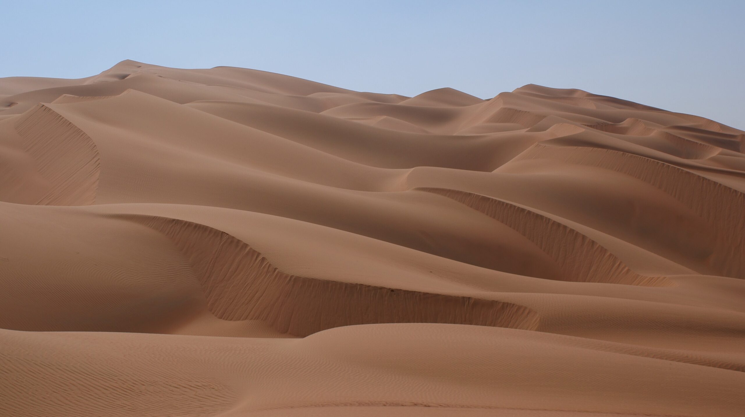 كثبان الربع الخالي في السعودية